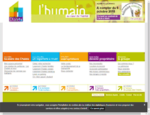 Tablet Screenshot of groupedeschalets.fr